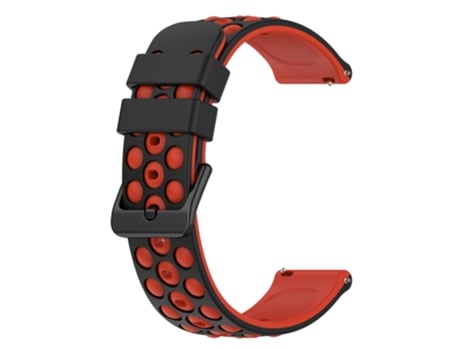 Correa de reloj de silicona Rojo 20 mm Samsung galaxy Watch5 /watch5 pro/Watch 4(40mm/44mm/Watch 4 classic (42mm/46mm)/