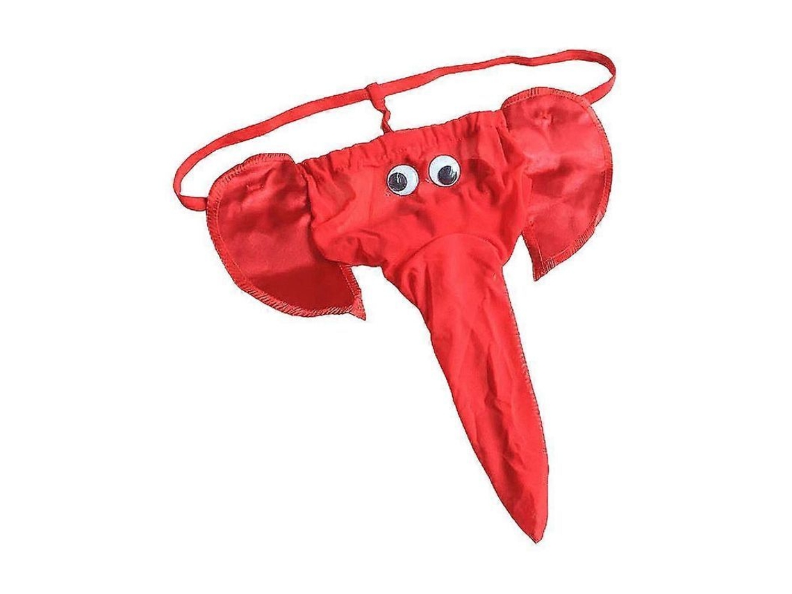 Tangas De Hombre Con Estampado De Elefante, Calzoncillos Tipo Bóxer, Lencería Sexy De Poliéster.
