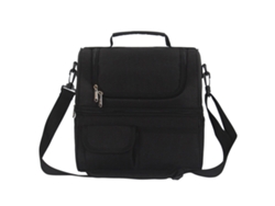 Bolsa Térmica Aislante Con Dos Compartimentos, Impermeable, Para Picnics, Acampadas Y Trabajo.