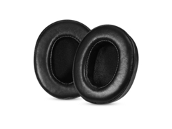 Almohadillas de cuero Szsmart para Huawei Freebuds Studio, color negro, cómodas