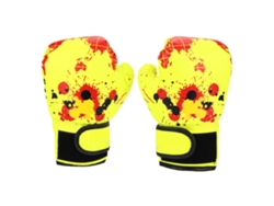 Guantes De Boxeo Para Niños Niñas Entrenamiento De Golpes Guantes De Lucha Infantiles Amarillos