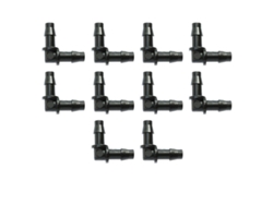 Codo microtubo 4,5mm (Pack x 10) Oferta exclusiva