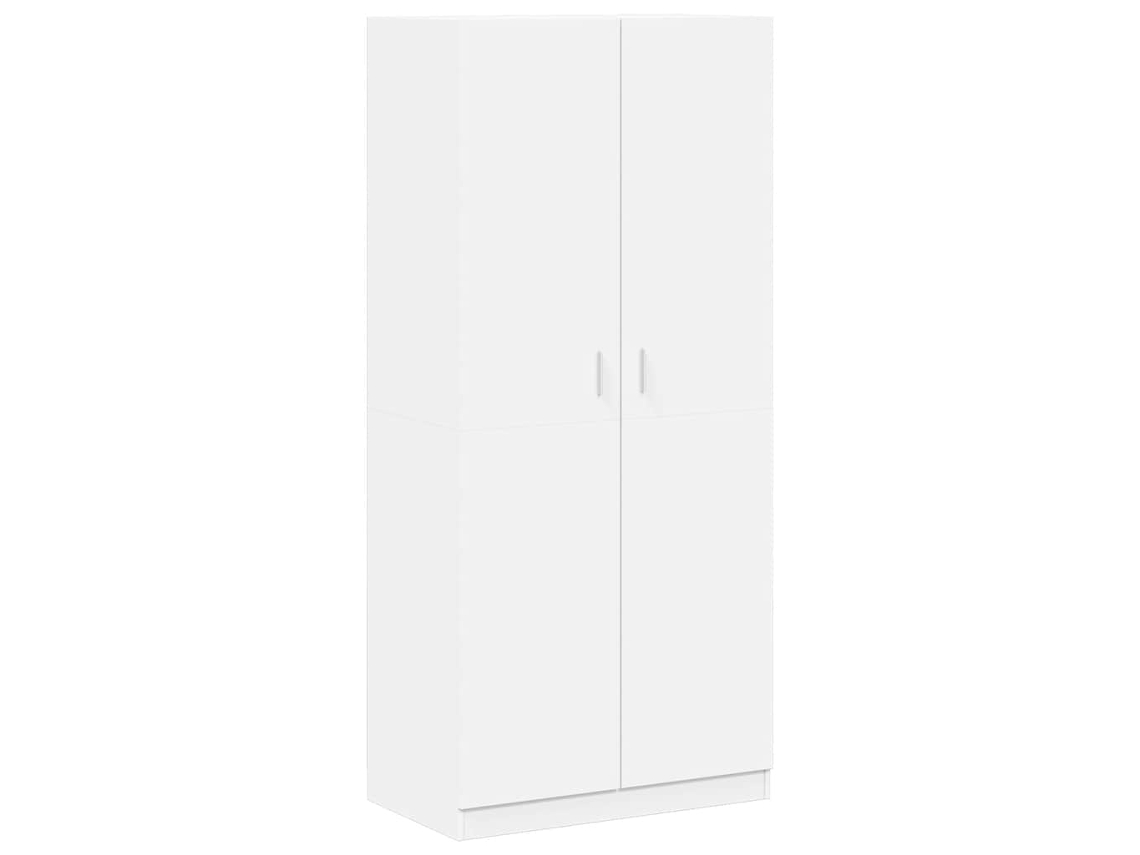 Armario 90x52x200 cm Derivados de Madera Blanco MAISON EXCLUSIVE