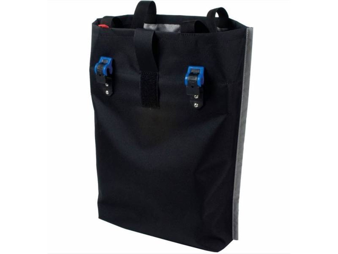 Alforja FAHRER Konsum Enrollable Klickfix Poliester 45X41 (Negro)