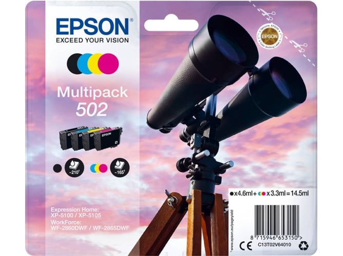 Cartucho de tinta EPSON C13T02V64010