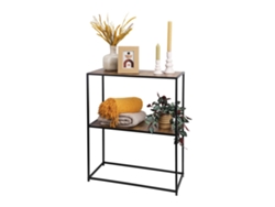 Mesa auxiliar con estantes Well Home Wellhome