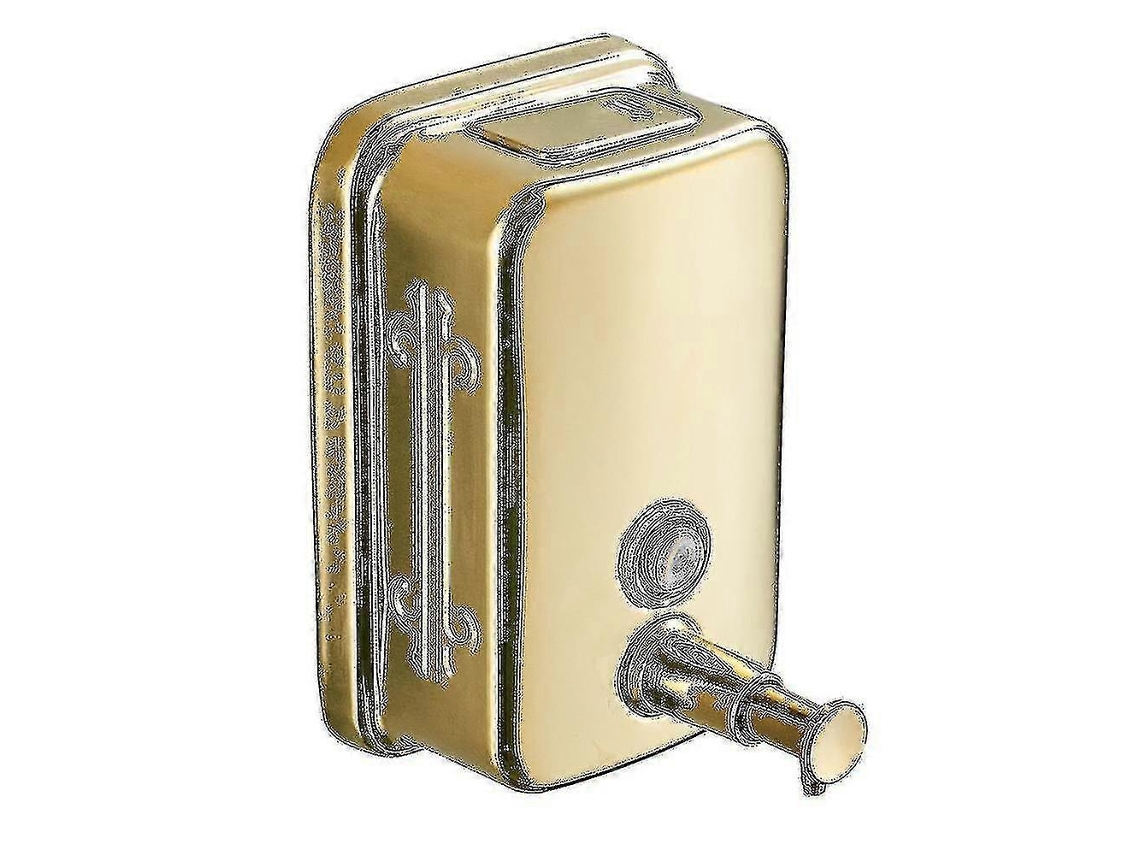 Dispensador de jabón de pared Rosewell Gold para baño y cocina