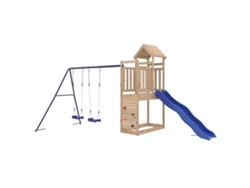 Parque Infantil De Exterior VIDAXL Marrón Madera