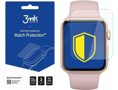 Protector Cristal Templado Apple Apple Watch 3 42 mm 3MK Flexible