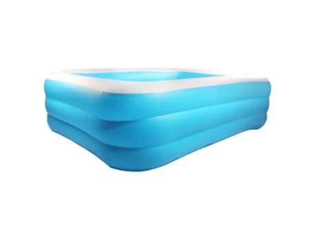 Piscina Infantil Hinchable Azul Y Blanca CO-Phénix New-Rse-0530-Yc-03 Azul