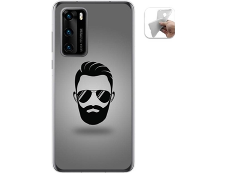 Carcasa Huawei P40 TUMUNDOSMARTPHONE Barba Multicolor