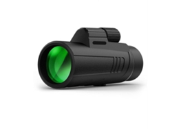 Telescopio monocular de alta potencia 10x42 con zoom HD y lente FMC, prisma Bak4, ideal para observación de aves y senderismo. USHION