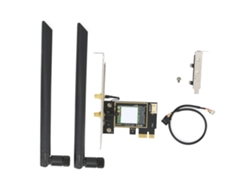 Tarjeta De Red Inalámbrica Para Intel Ax200ngw Wifi6 Desktop Pcie 2.4/5ghz Tamaño Mini