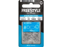 Paquete de 10 eslabones giratorios FREESTYLE Reload QC 13,7 mm