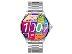 Reloj inteligente con llamadas Bluetooth, control de voz, esferas de reloj personalizables, actualizaciones meteorológicas, reproducción de música Yizhood