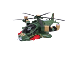 Helicóptero De Juguete Eléctrico Transformable Con Luz Y Sonido Para Niños.