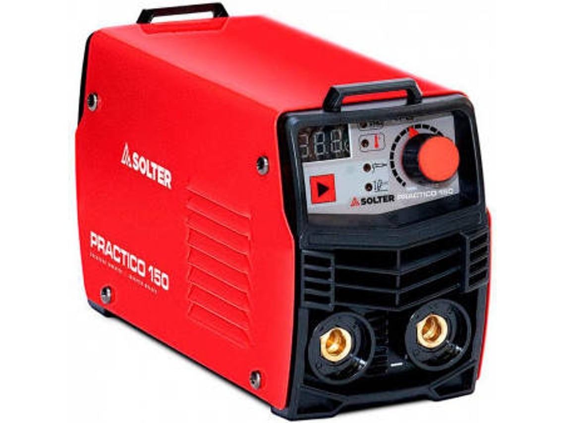 Equipo soldador 7000w inverter practico 150 con accesorios SOLTER - SOLTER