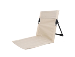 Silla plegable ligera para camping y pesca, color verde oliva.