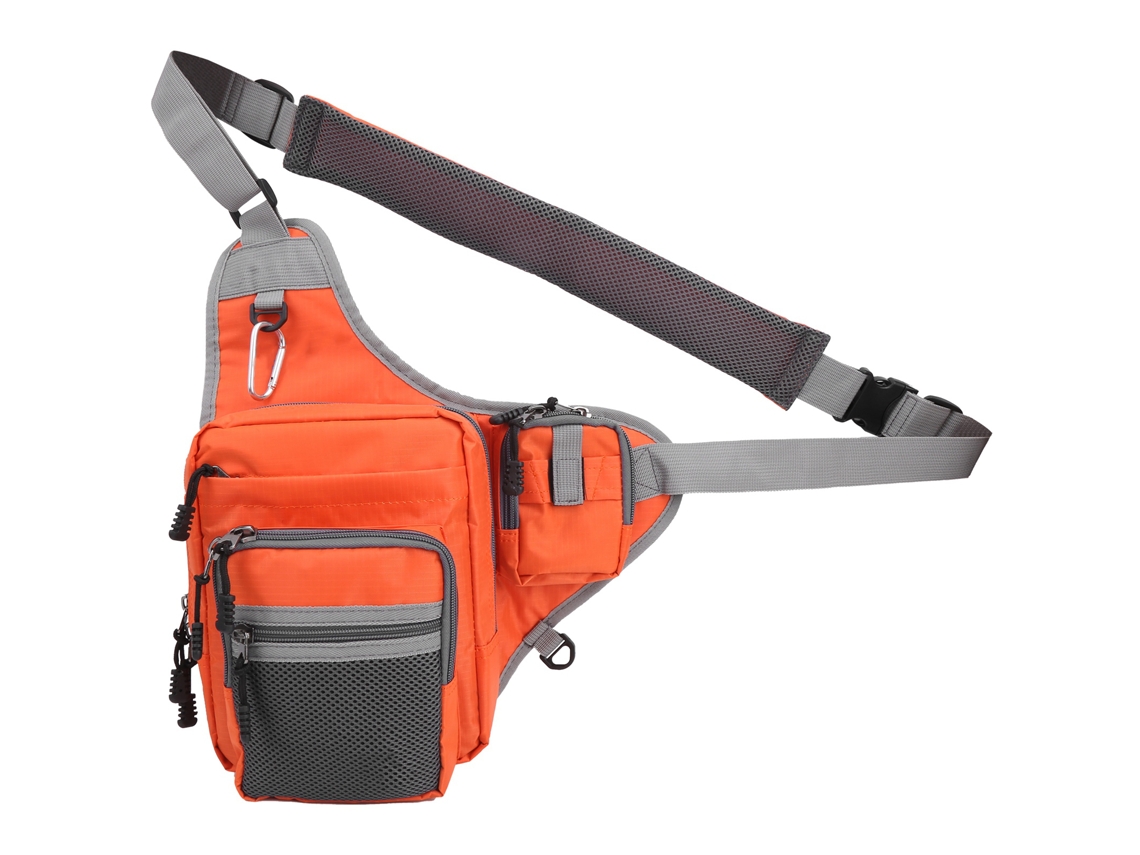 Danu26-bolsa Cintura De Pesca Deportiva Al Aire Libre Multifunción De Lona Para Ciclismo Escalada De Montaña Naranja