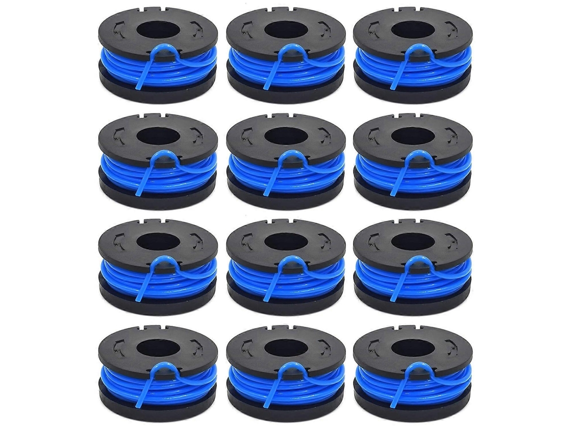B2e Tlw-01 12 Piezas De Repuesto Para Cortacésped De Carrete Para Harbor Freight Z8k Bauer 19115c-b 20v Inalámbrico