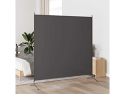 Biombo Divisor | Biombo Separador | Separador De Ambientes De 1 Panel Gris Antracita 175x180 Cm