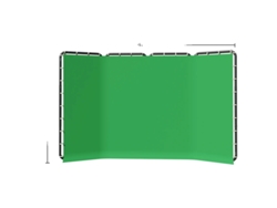 Fondo de pantalla verde, tamaño 240 x 400 cm, material de muselina duradero, 240 x 400 cm, verde OEM