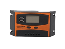 Controlador De Carga Solar Ld2024 De 12-24 V Y 20 A Con Pantalla Lcd Y Salida Usb De 2,5 A. Regulador Fotovoltaico.