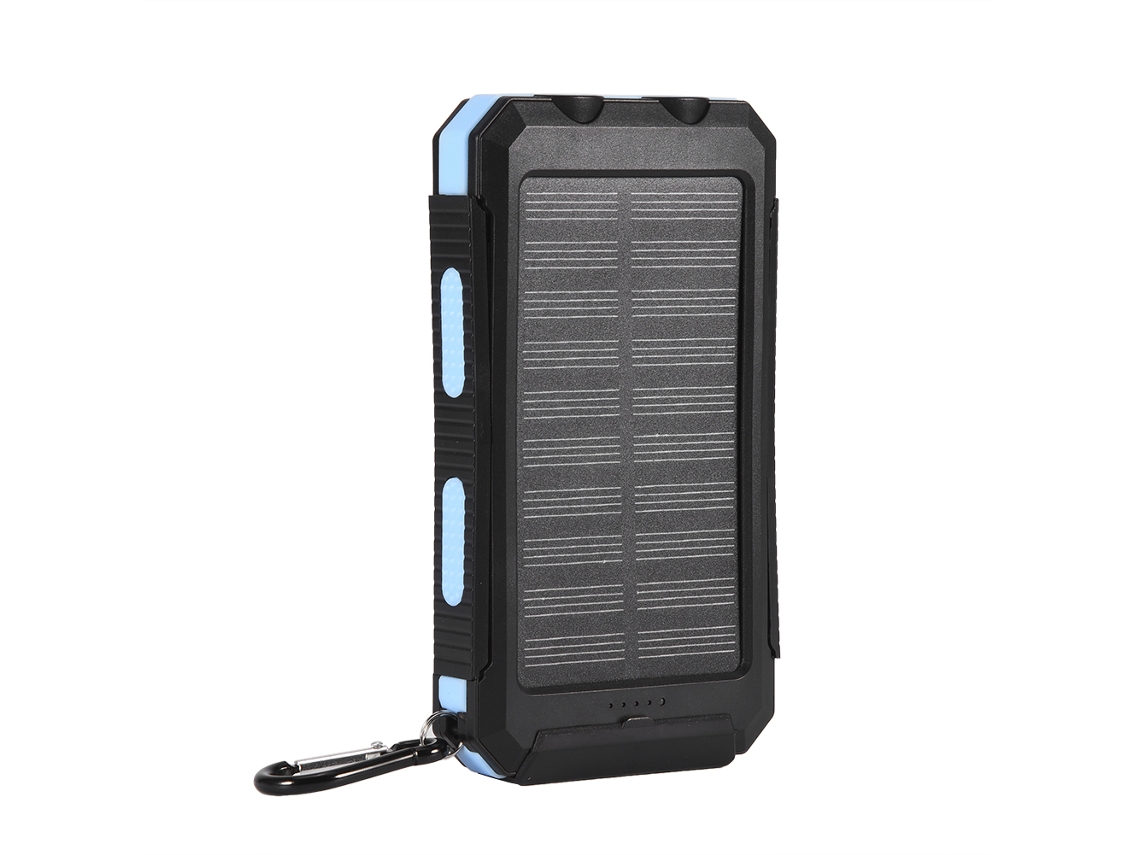 Kit De Banco De Energía Solar (faros Led Duales Con Brújula)