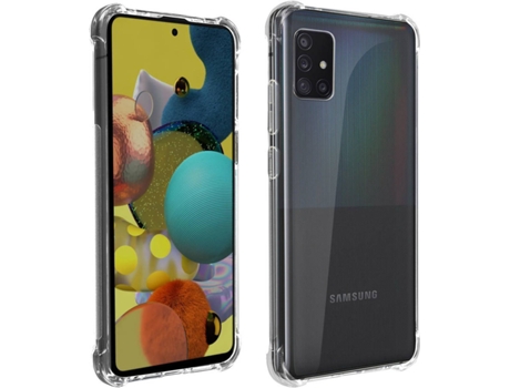 Carcasa Samsung Galaxy A51 5G AKASHI TPBUMP-AKA-A516F Transparente