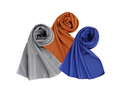Toalla Deportiva De 3 Piezas Azul Oscurogrisnaranja - Toalla Refrescante Para Cuello Y Cara JEIIBRZUI