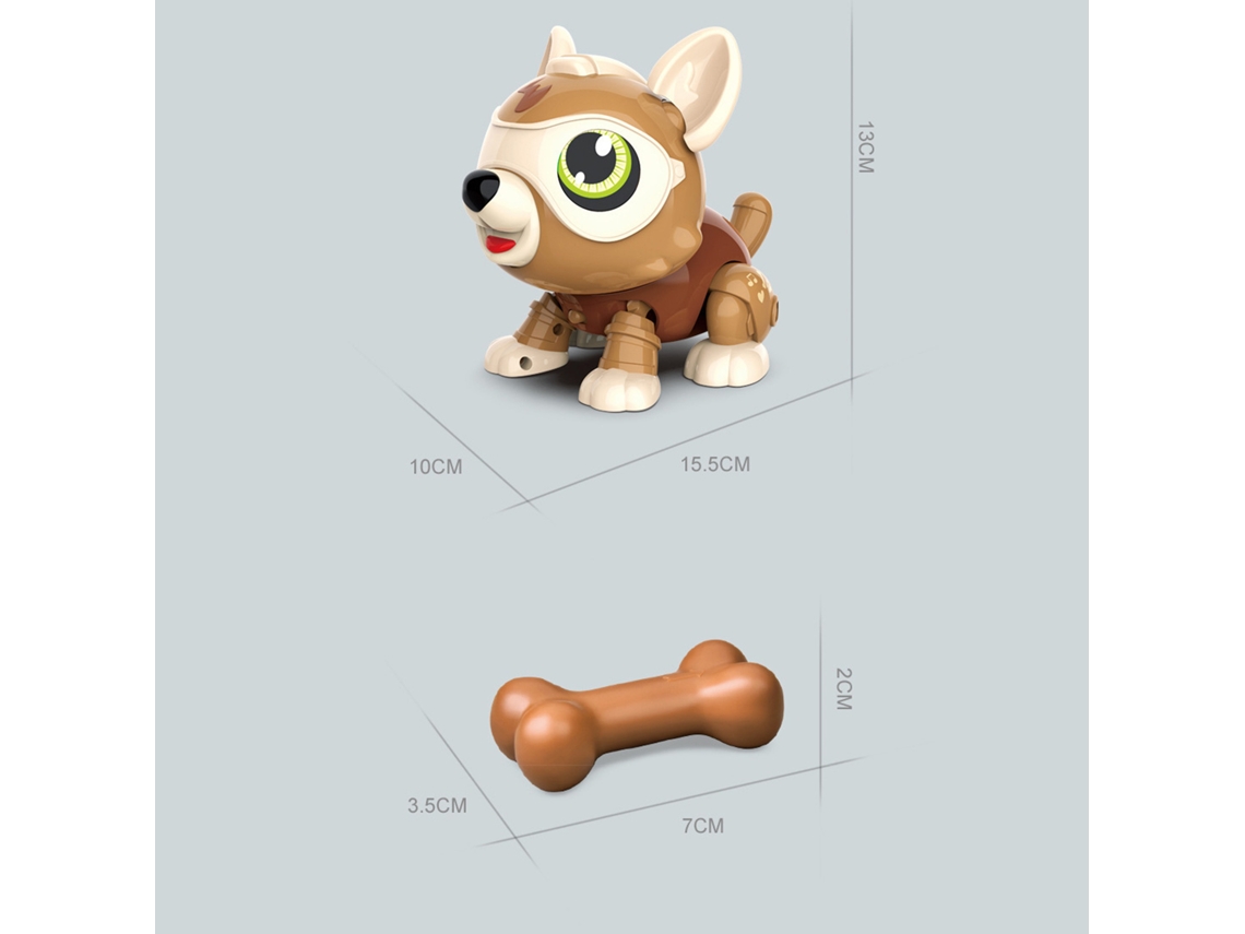 Perro Robot De Juguete Para Armar: Juguete Educativo Interactivo E Inteligente, Regalo Para Niños Y Niñas.
