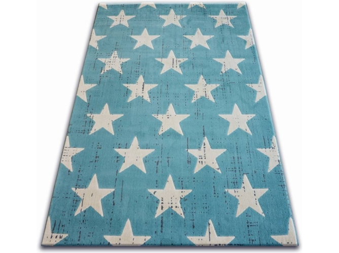 Alfombra DYWANY LUSZCZOW Scandi 18209-031 (Azul - 140 x 200 cm - Polipropileno)