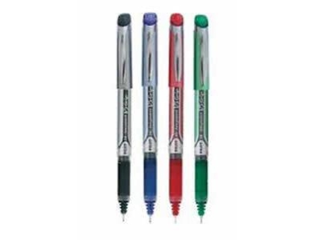 Pack 12 Bolígrafo Pilot V5 Grip Rojo Punta 0,5Mm