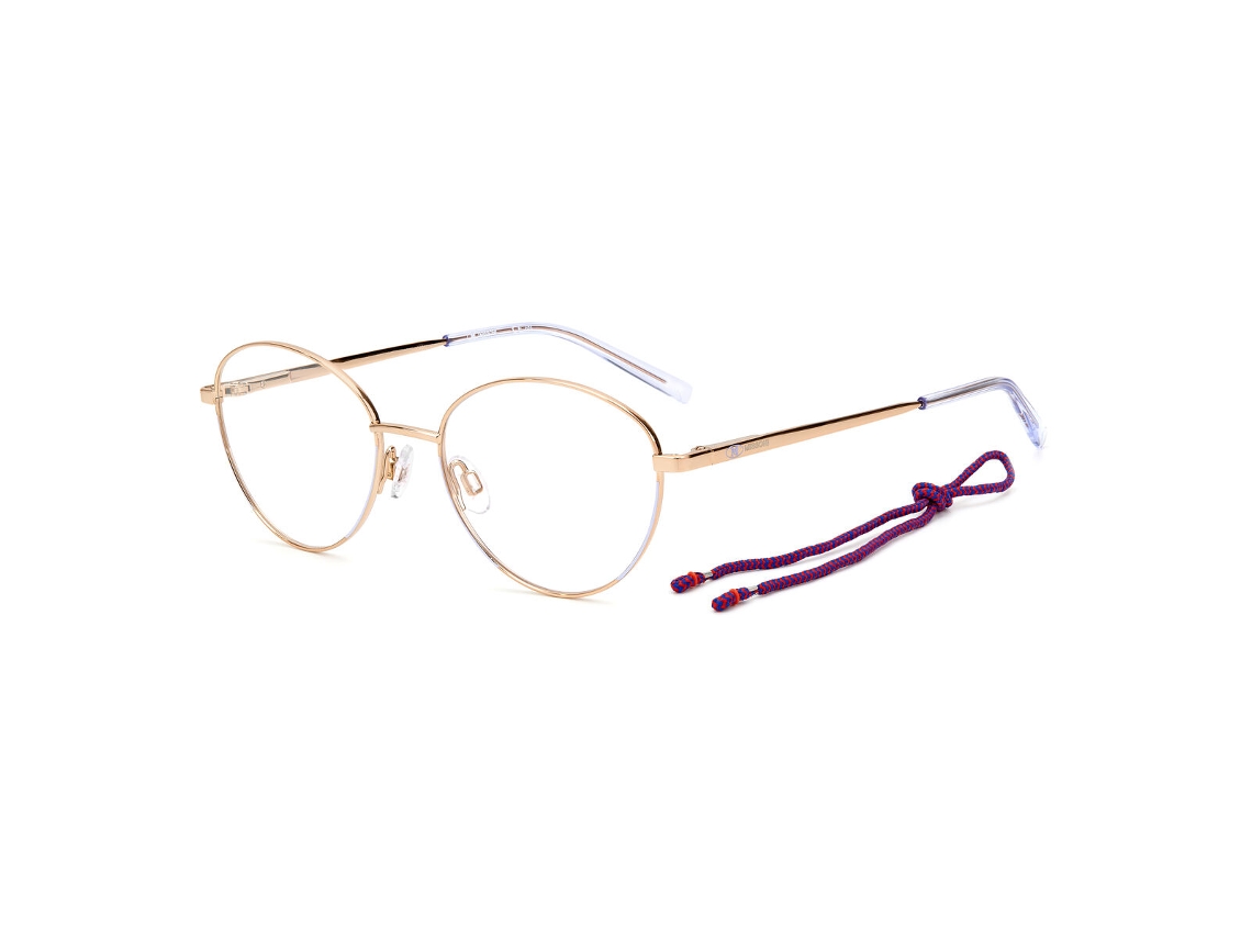 Montura De Gafas Mujer Missoni Mmi-0024-ltaf318 (morado - Metal - Ø 53 Mm)