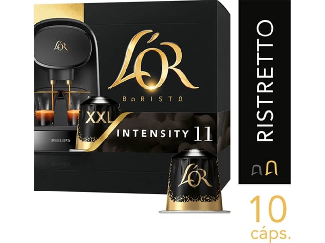 Cápsulas de café L'OR Double Ristretto (Pack de 10)