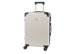 Maleta De Cabina Trolley En Material Ligero De Abs De Alta Resistencia Con Esquinas Reforzadas. Cerradura Numérica Y 4 Ruedas Dobles Extraíbles.