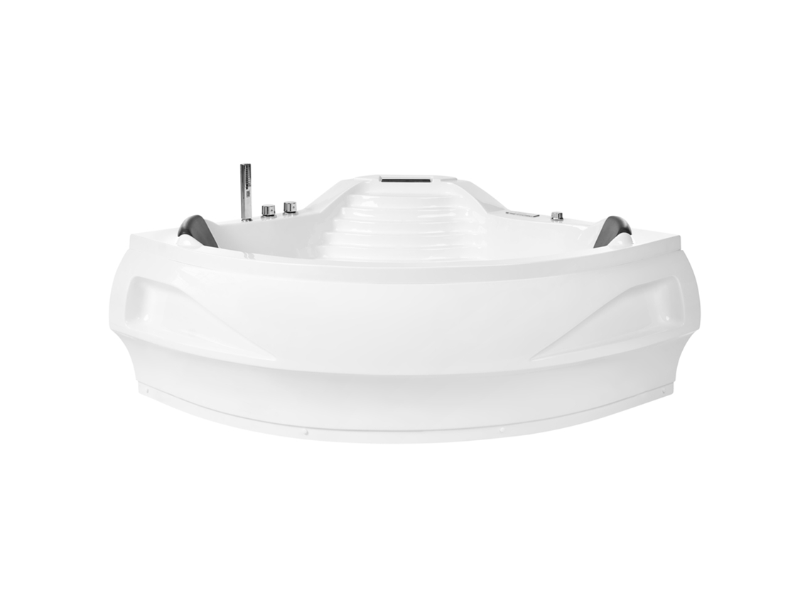 Bañera de hidromasaje BELIANI Monaco v3 de Acrílico Blanco 145x210x67