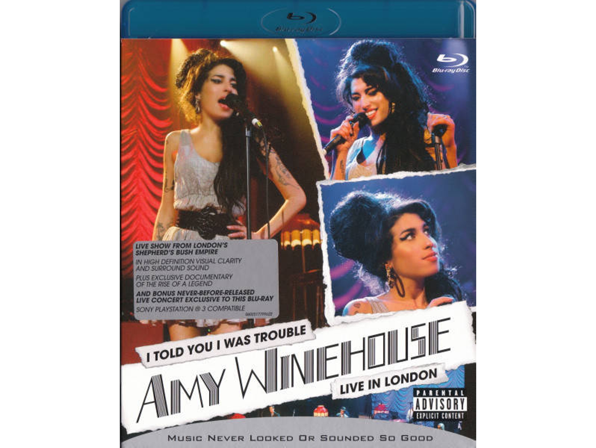 Blu-ray Amy Winehouse - I Told You I Was Trouble - I Told You I Was Trouble, Live In London