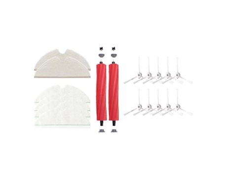 18pcs mop pano escova lateral principal para roborock t8/q7 max/max+ robot
