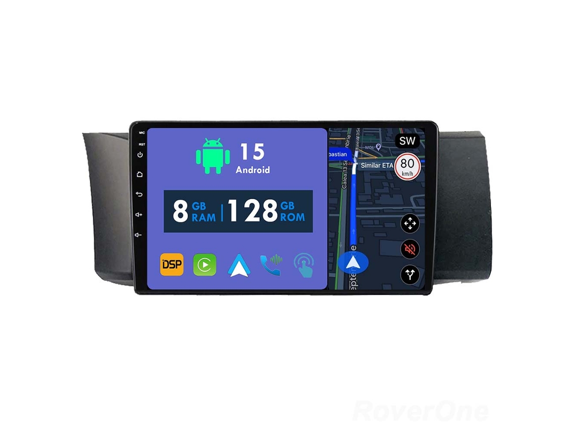 Coche Radio Android Auto Autoradio 8GB RAM 128G ROM CarPlay Navegación GPS Pantalla Táctil RoverOne para Toyota GT 86 para Subaru BRZ 2012 - 2016 