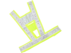 Chaleco Reflectante De Seguridad Con Led Integrado Y Cinturón Elástico Ajustable.