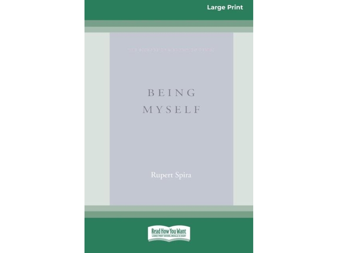 Libro Being Myself De Rupert Spira (inglés)