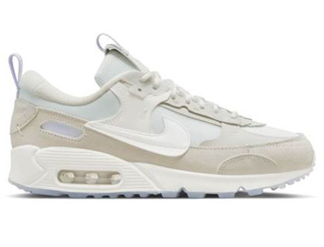 Tenis Deportivas NIKE Air Max 90 Futura Mujer (Crema -Material Sintético, Tejido -38,5)