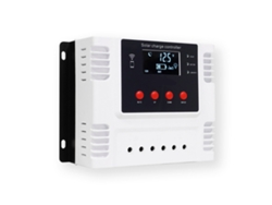Controlador Solar Mppt Inteligente Con Aplicación Wifi, 12v/24v, Baterías De Plomo-ácido/litio, Pantalla Lcd, 10-60a