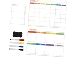 Tablero Magnético Para Mensajes, Calendario Mensual, Agenda (sin Reverso), Borrable.