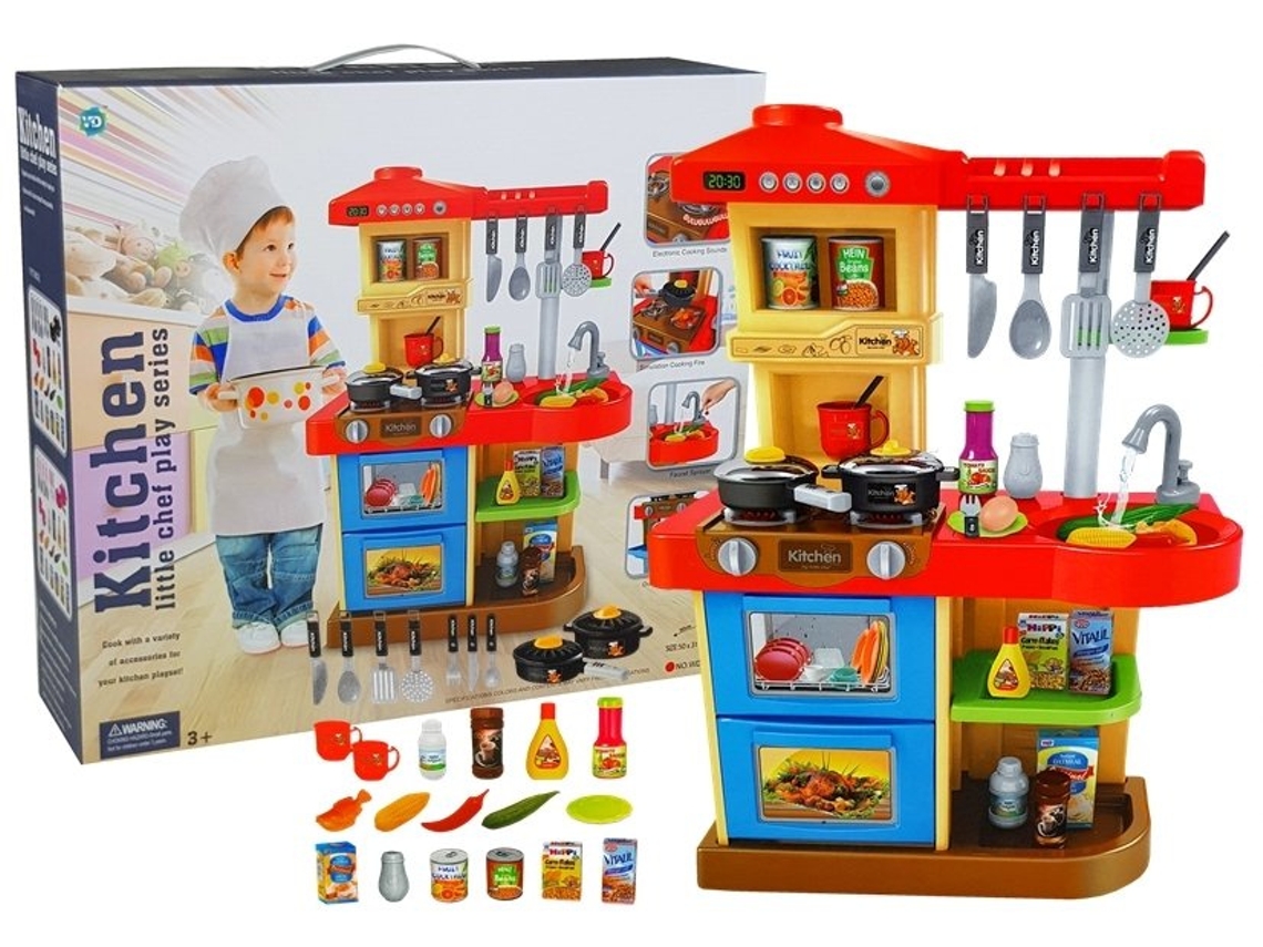 Cocina infantil B.active con sonidos y grifo real