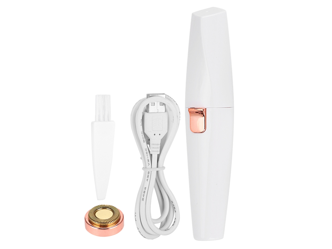 Depiladora eléctrica USB para labios, mejillas y vello facial