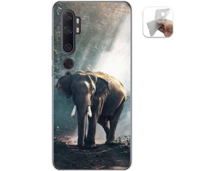 Carcasa Xiaomi Mi Note 10 TUMUNDOSMARTPHONE Elefante Multicolor