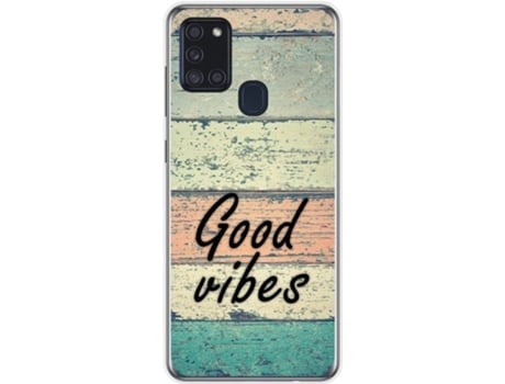 Carcasa Samsung Galaxy A21s TUMUNDOSMARTPHONE Dibujos Multicolor