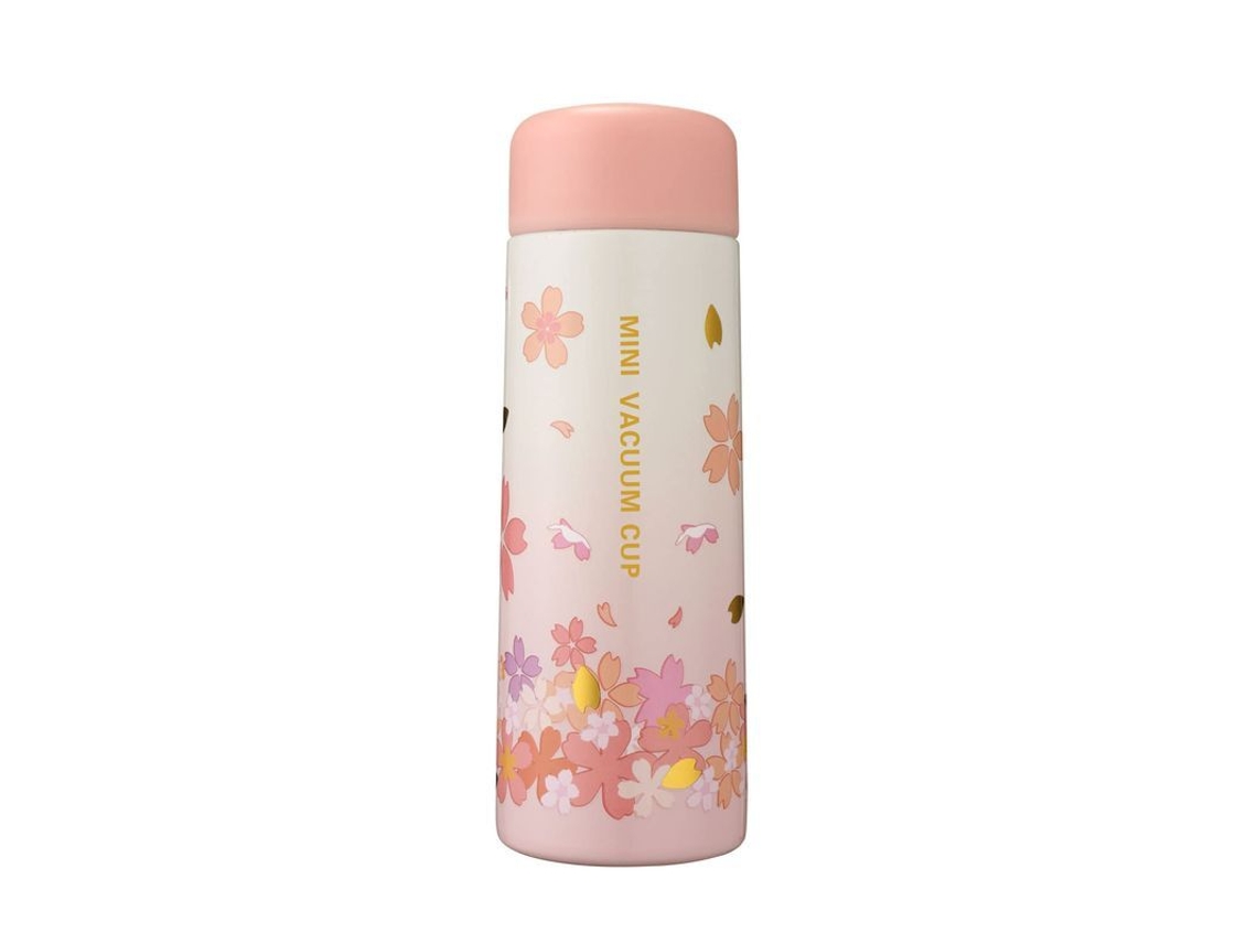 2026-27771-botella De Agua Aislada Inoxidable 304 Sin Bpa Mini Termo 200ml Rosa Sellada Antiderrame